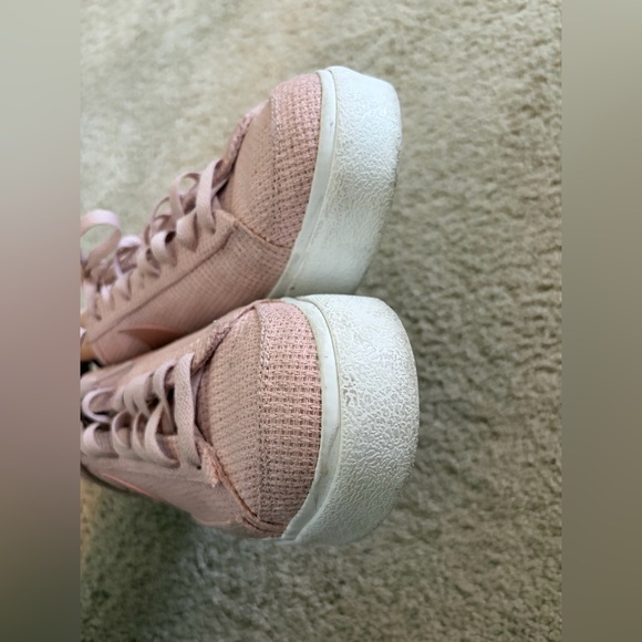 Nike Blazer Low Platform Women's Shoes Pink Oxford/Summit White/Pink Oxford/Rose - Picture 7 of 10